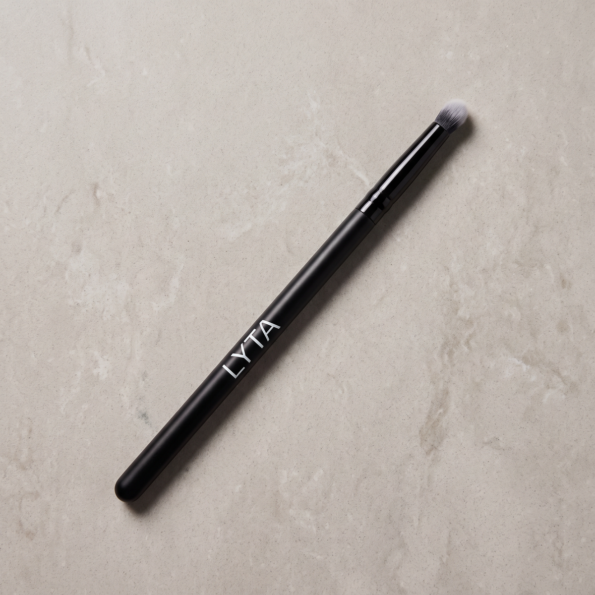 LYTA Mini Crease Brush, studio product photograph