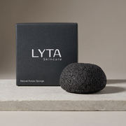 LYTA Natural Konjac Sponge, studio product photograph