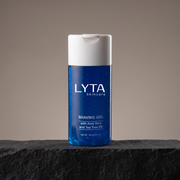 LYTA Shaving Gel, studio product photograph